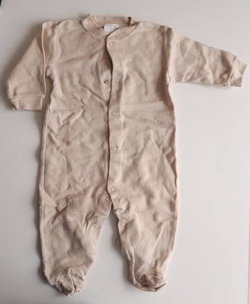 2x bavlněný overálek, 68