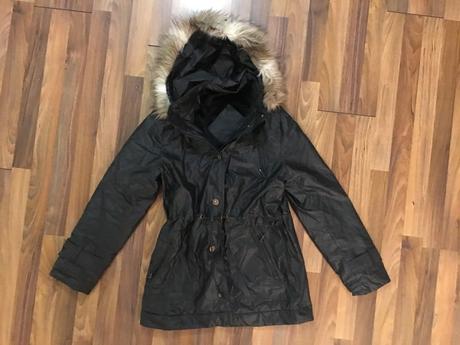 Nová vyteplená šustka s kožešinkou, vel l/xl,, l