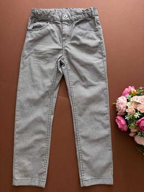 Kalhoty se vzorem pepito - v.122, h&m,122