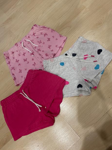 Šortky - 3 ks, h&m,116