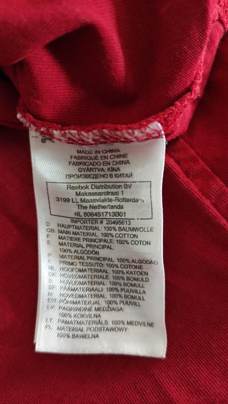 Triko pánské reebok v.m, reebok,m