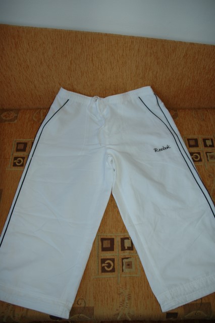 Bílé 3/4, reebok,m