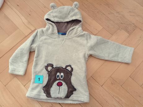 Mikina chlupatka 92 lupilu, lupilu,92