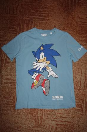 Chlapecké tričko sonic vel. 134-140, 134