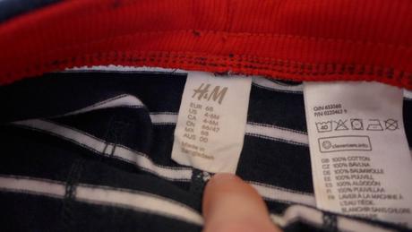 Kraťasy/šortky, h&m,68