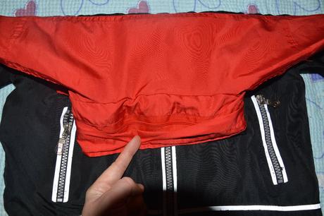 Letní bunda větrovka, šusťákovka reflexní, 104