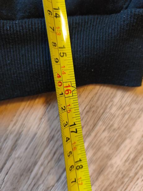 Černá crop mikina xs-m, 158/164, 164
