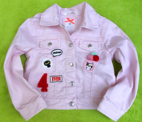 Riflová strečová bunda h&m, h&m,110