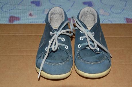 zdravotní celokožené kotníčkové boty 13,5cm , 21