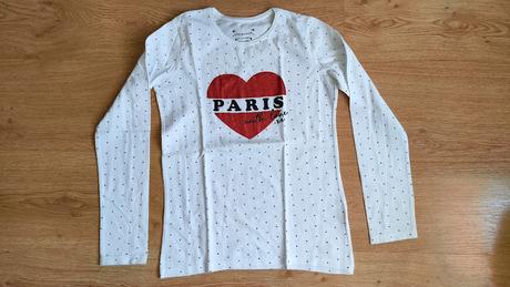 Trička s dlouhým rukávem, primark,146