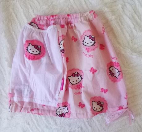 Sukýnka rostoucí-vel.cca.92-98-104 s hello kitty, 92 / 98 / 104
