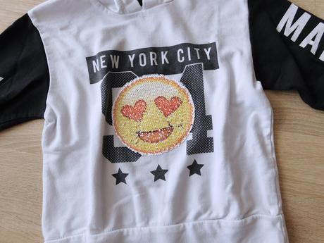 Mikina smille vel.116/122, 122