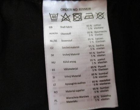 Dívčí bavlněné legíny černé takko 158 164 set 2ks, takko,158