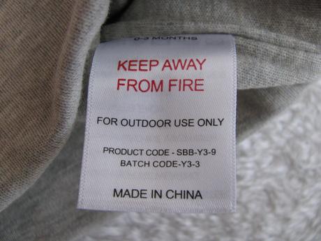 Šedá bavlněná dvojitá čepice, 62