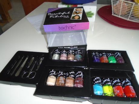 Technic 12 ks laků na nehty manikúra, 