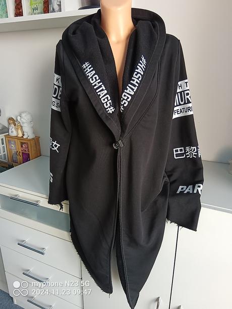 Cardigan s kapucí zn."by dimli", 