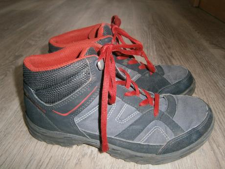 Kotníčkové boty, quechua,35