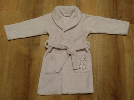 Chlupatý huňatý župan, vel 4-5 let, 110