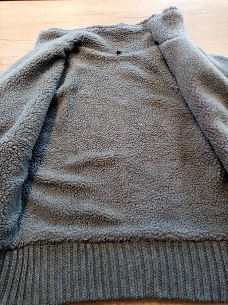 Teplý svetr na zip vel. 36/38, m