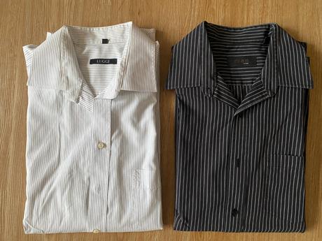 Pánské pruhované košile - 2 ks - vel. xl (43/44), 43