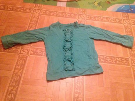 Retro dívčí halenka vel. 98 - 104, 98