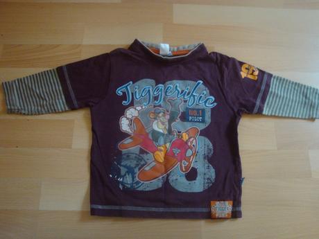 Triko s dlouhým rukávem - tygřík z medvídka pú, disney,92