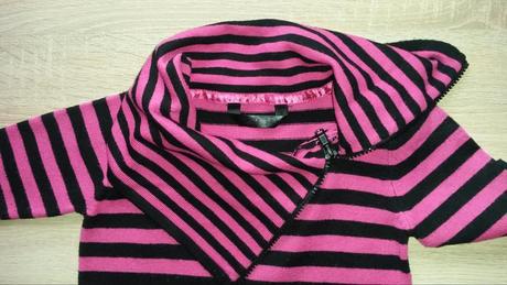 Pleteninové šaty-tunika s rolákem vel. 116-122, 116