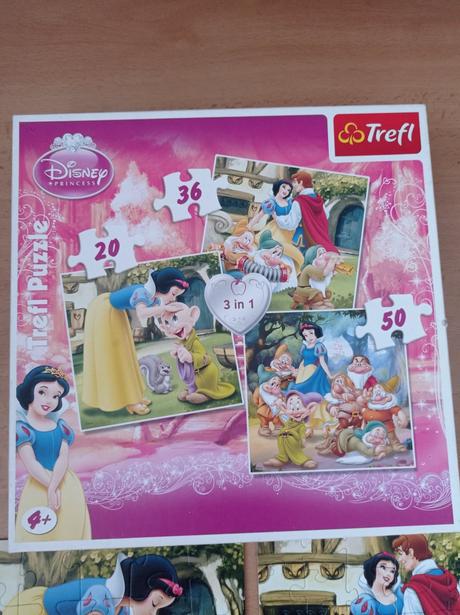 Puzzle sněhurka a sedm trpaslíků, 