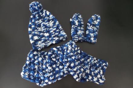 Souprava nike - čepice, šála a rukavice, nike,110