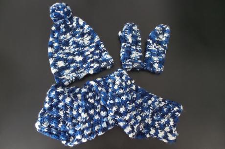 Souprava nike - čepice, šála a rukavice, nike,110