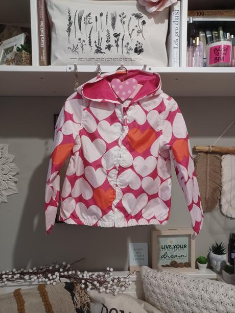 Srdíčková bunda na jaro/léto 110/116, children's place,116