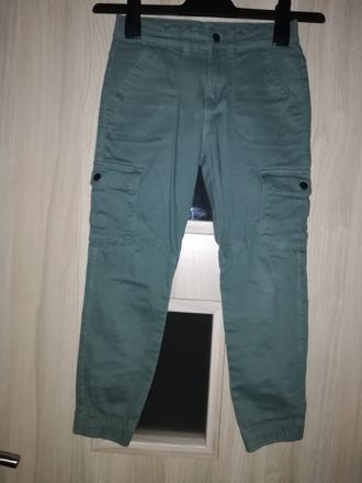 Zelené kalhoty little kids vel.128, 128