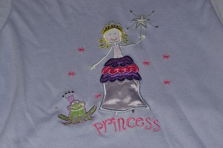Noční košile next s princeznou, kamínky, next,128