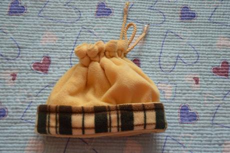 Teplá fleesová oteplená čepička, s větráním, 86