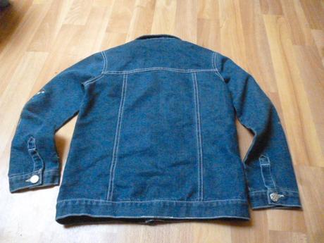 Vyšívaná riflová bunda 9-10, 140