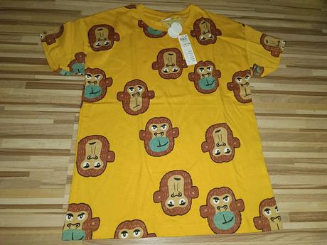 Tričko s opicí 122/128 lindex, lindex,122