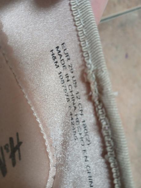 Zlaté baleríny h&m, vel. 29, h&m,29