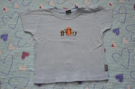 Modré triko s vyšívanými tygříky, , schiesser,86