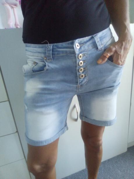Baggy šortky zn."denim/place du jour" vel."38", denim,38