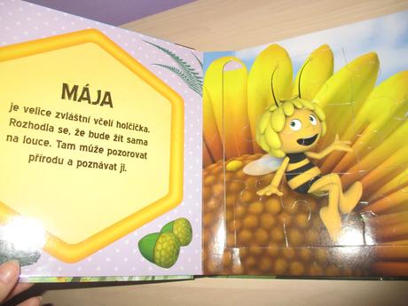 Knížka velka mája s puzzlema, 