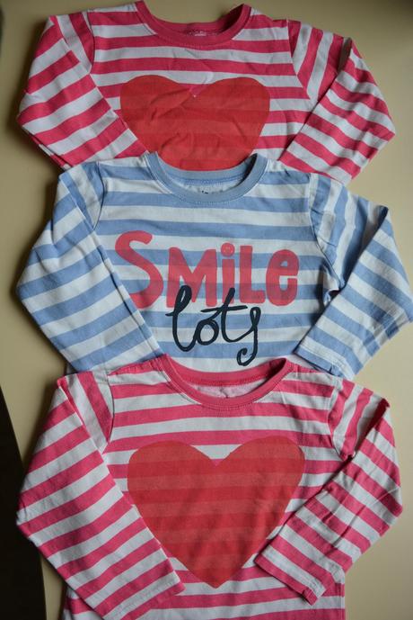 Pyžama s hvězdičkama a se srdíčky, next,98