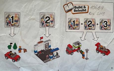 Lego kufřík autíčka junior 10659, 