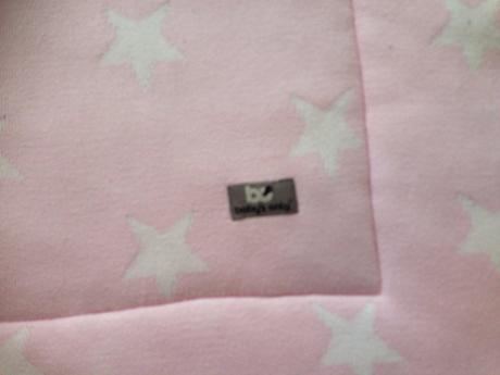 Hrací deka podložka babys only 100x85cm pink white, 