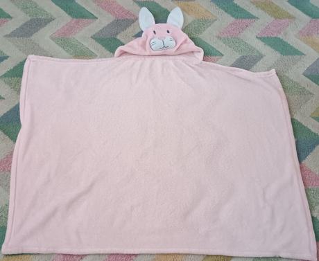 Dětská osuška zajíček s kapucí -velikost uni, 