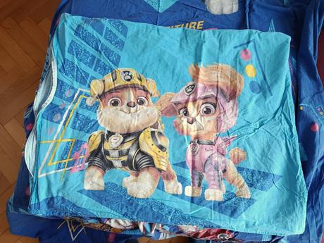 Povlečení na jednolůžko - tlapková patrola, šířka (cm): 135,délka (cm): 200