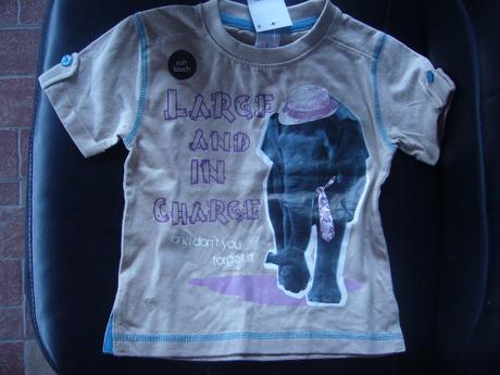 Bavlněné triko/tričko se slonem, 92