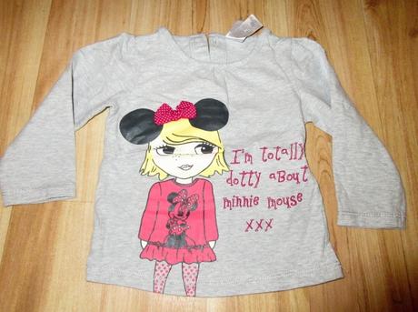 Triko s holčičkou, c&a,74