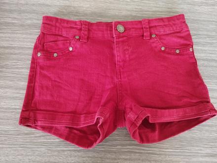 Dívčí džínové, riflové kraťasy, c&a,146