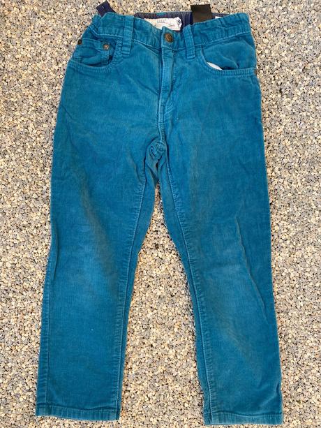 Manžestrove kalhoty, h&m,110