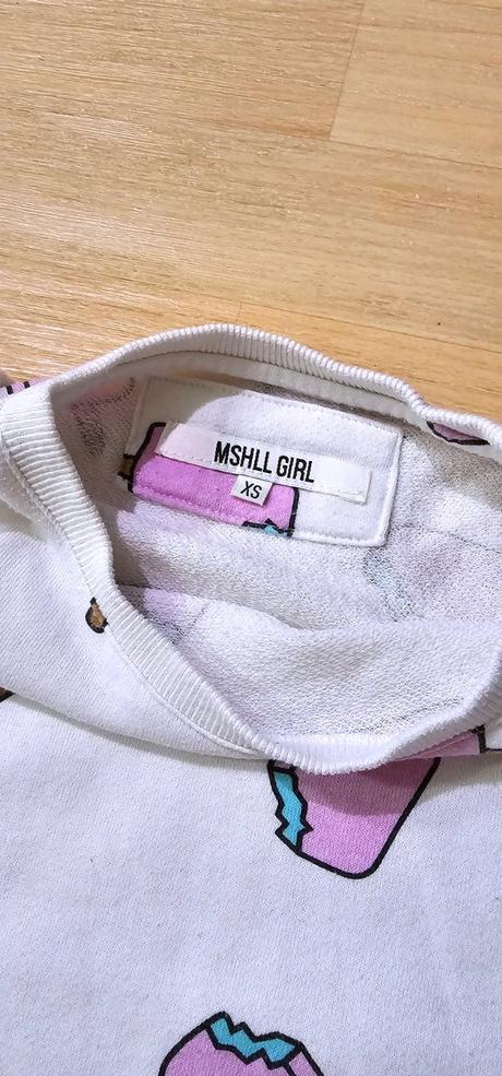 Dívčí mikina s nanuky xs, xs